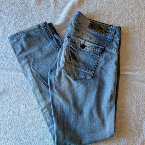 Americanino Chicago low rise skinny denim jeans  Sz 12 - Picture 9 of 10